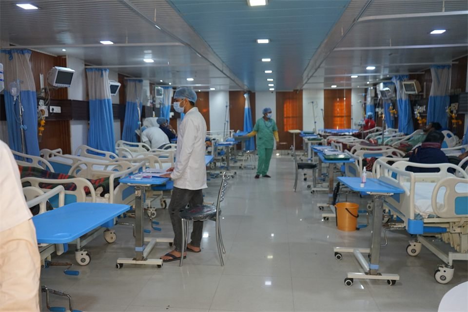 Large intensive care ward at MR Hospital