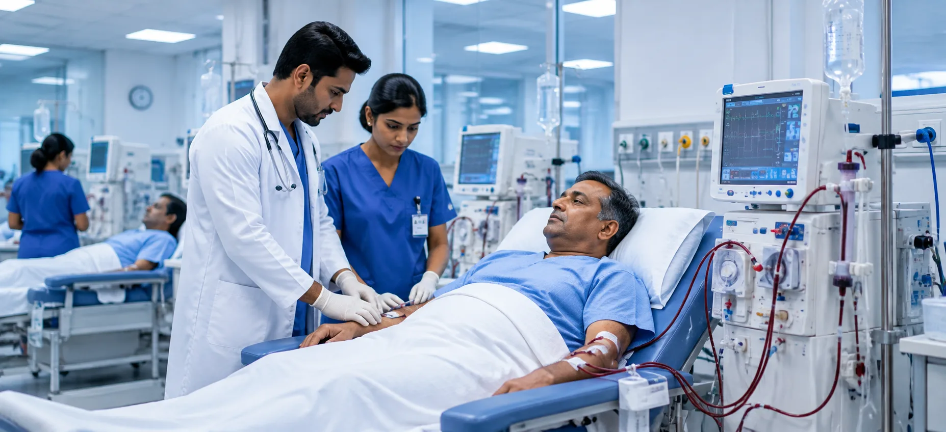 Dialysis service illustration