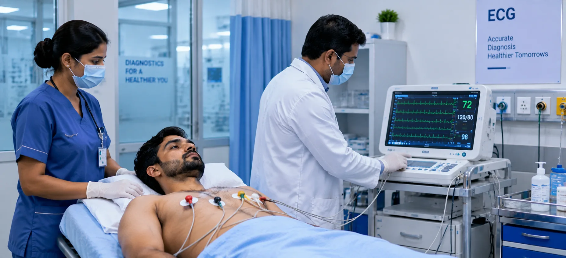 ECG service illustration