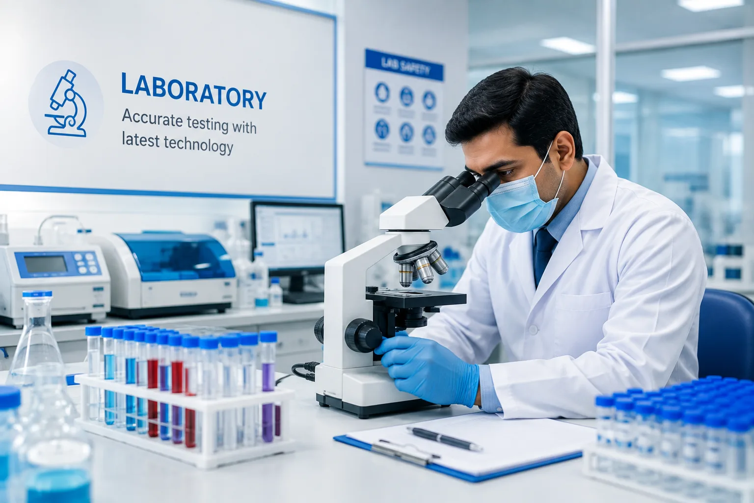 Advanced laboratory services at MR Hospital